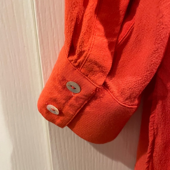 Soft Surroundings Orange Tunic Top. Size XL - Picture 9 of 10